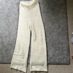 skims cozy knit pants
